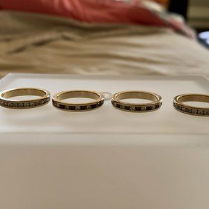 NWOT 4 Pcs Ring Set